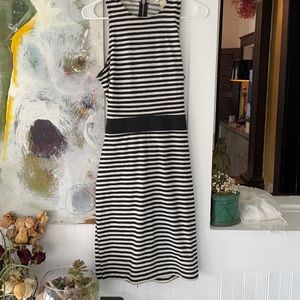 Black & White stripped dress
